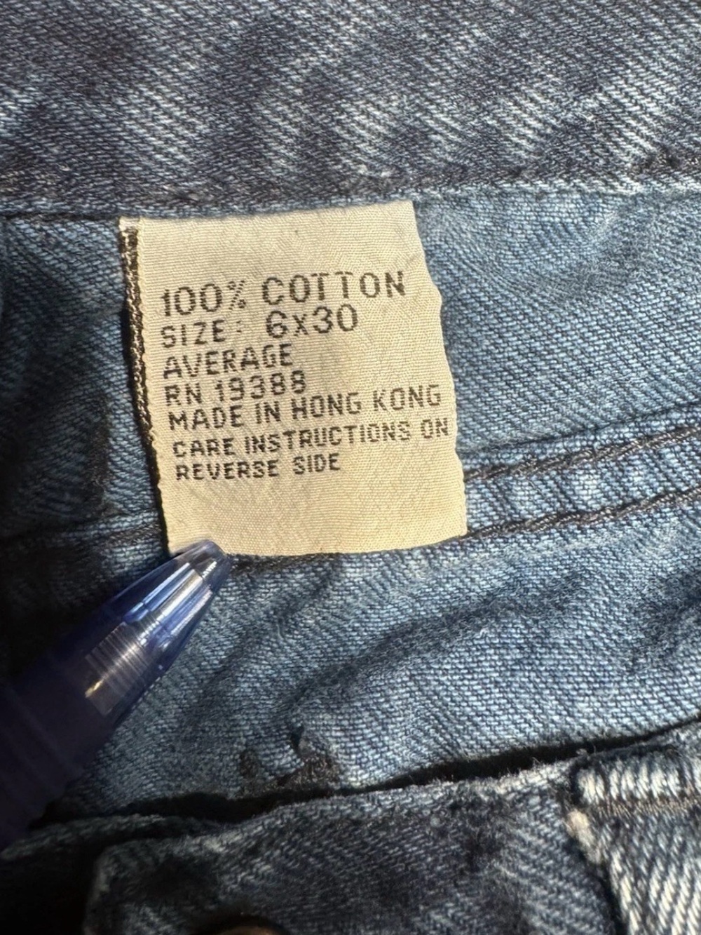 Vintage Britannia Jeans Size 6 High Rise Pleated Tapered Mom Jeans 100% Cotton - Picture 4 of 9